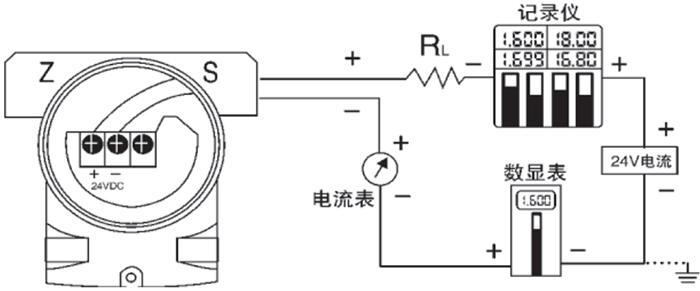 1151壓力變送器接線圖